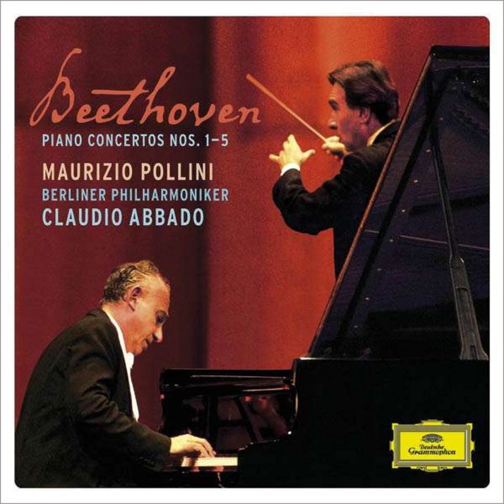 수입3CD Maurizio Pollini  Beethoven Piano Concertos No.15 Abbado 베토벤 피아노 협주곡 전집