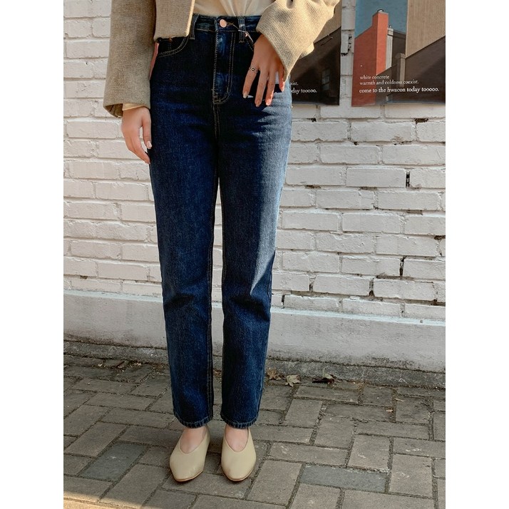 드온도 클래식 딥 블루진