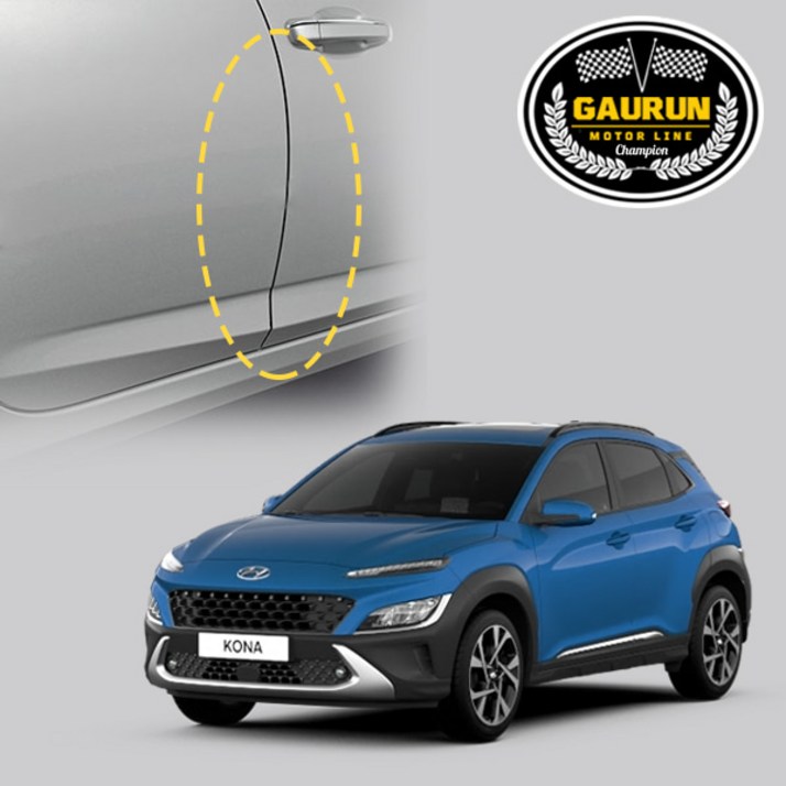 가우런 현대 더 뉴 코나 2020 도어엣지 문콕방지가드 PPF 보호필름 4.5m(폭1.5cm) P0000EJD