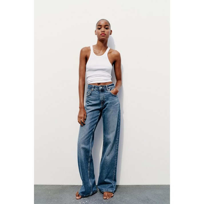 ZARA 자라 미드라이즈 풀 렝스 진 6688034 6688034 ZARA 자라 미드라이즈 풀 렝스 진 6688034 6688034