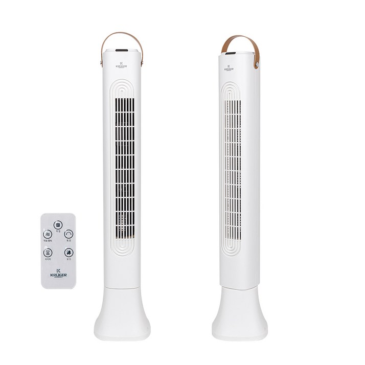 마니랩 프리미엄 타워형 날개없는 선풍기, 크루거 KRFRTW925, 1개