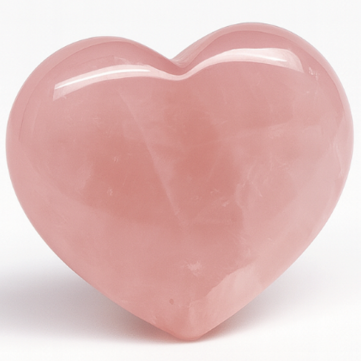 천연 로즈쿼츠 원석, 사랑의 석영 장미수정 파워스톤 4.5x4.5cm 56~60g, 1개, 단일색상