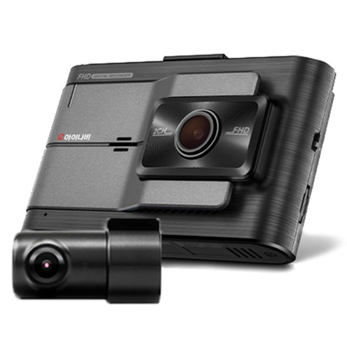 아이나비 전후방 FHD 2채널 블랙박스 FXD8500  장착권  GPS 안테나  메모리 세트