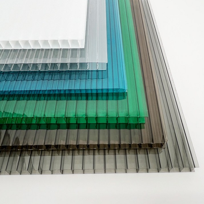 폴리카보네이트 복층 렉산 PC판 지붕 6Tx1000x2000mm, 1개