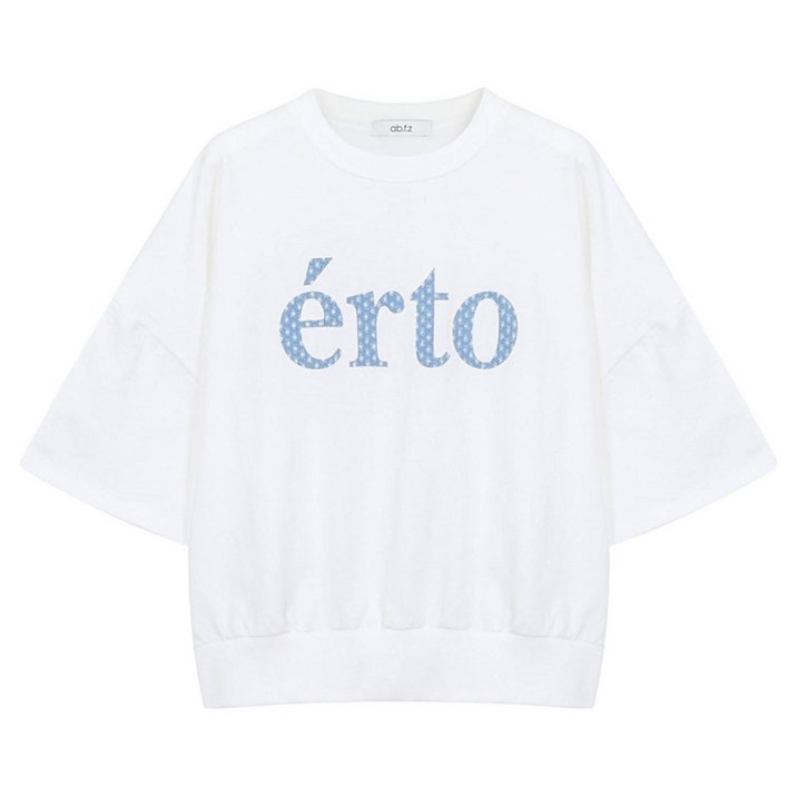 에이비에프지 여성용 펄프 라운드 반팔 맨투맨 AFZ2MK41