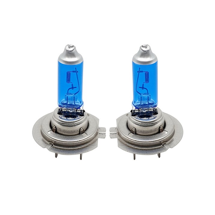 웰라이트 제논화이트 8500K 할로겐램프 12V55W 2p, 1세트, H7