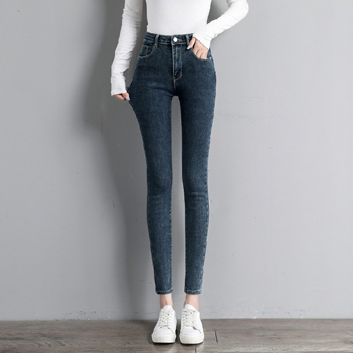 라라티나 여성용 켈시 스판 스키니 슬림 데님 청바지