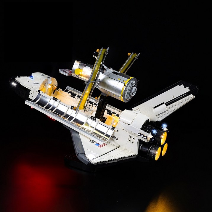 KY 레고 크리에이터 엑스퍼트 디스커버리 우주왕복선 10283 LED 조명 램프 세트 DIY 디스플레이