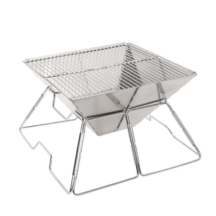 접이식 불멍 캠핑 사각 화로대 + 전용가방