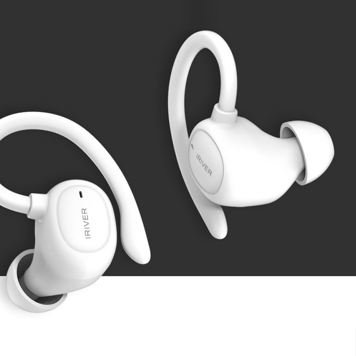 아이리버 ITWG9 TWS 무선 블루투스 5.1 이어폰 귀걸이형, 화이트