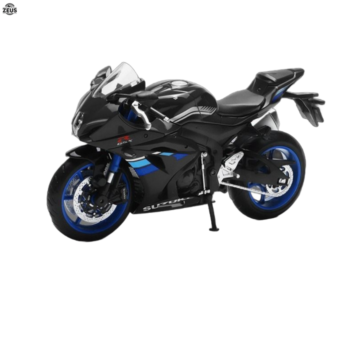 ZEUS 112 오토바이 브랜드 바이크 다이캐스트 야마하 혼다 BMW 가와사키 스즈끼, 3.SUZUKI GSXR1000블 랙, 1개