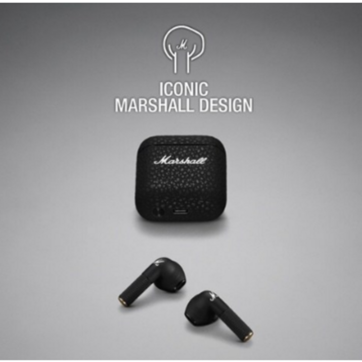마샬이어폰 노래 Marshall-Minor III 진정한 무선 이어버드 TWS 마이크 포함 딥베이스 블루투스 헤드폰 헤드셋 이어폰