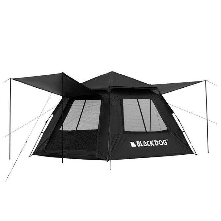 BLACKDOG 레이슈어 2.1 투도어 투윈도우 자동 텐트 CBD2450WS029