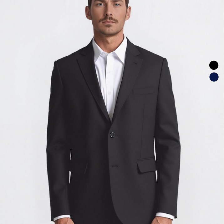 쟌피엘 남성 신사 투버튼 콤비 자켓 738,739 (2컬러)
