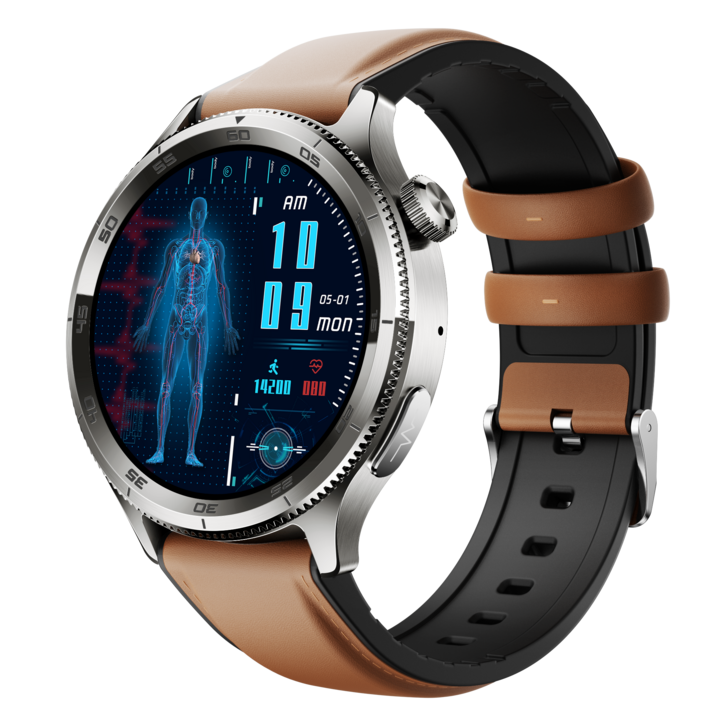 Aolon Pulse 스마트워치 고화질 대형 스크린 한국어 버전 혈압 측정 시계 혈압 측정 시계