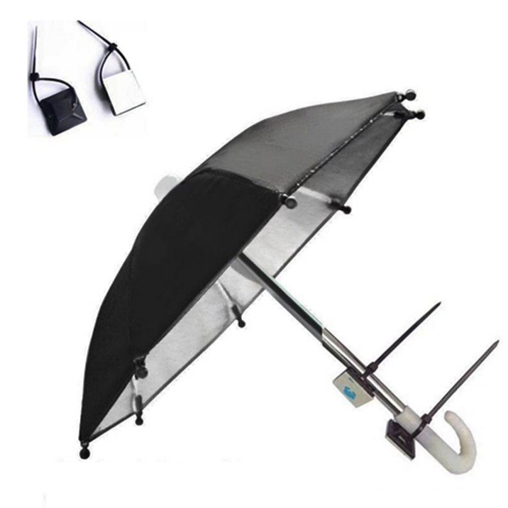 반:온 라이더 미니 우산, 블랙, 단일상품