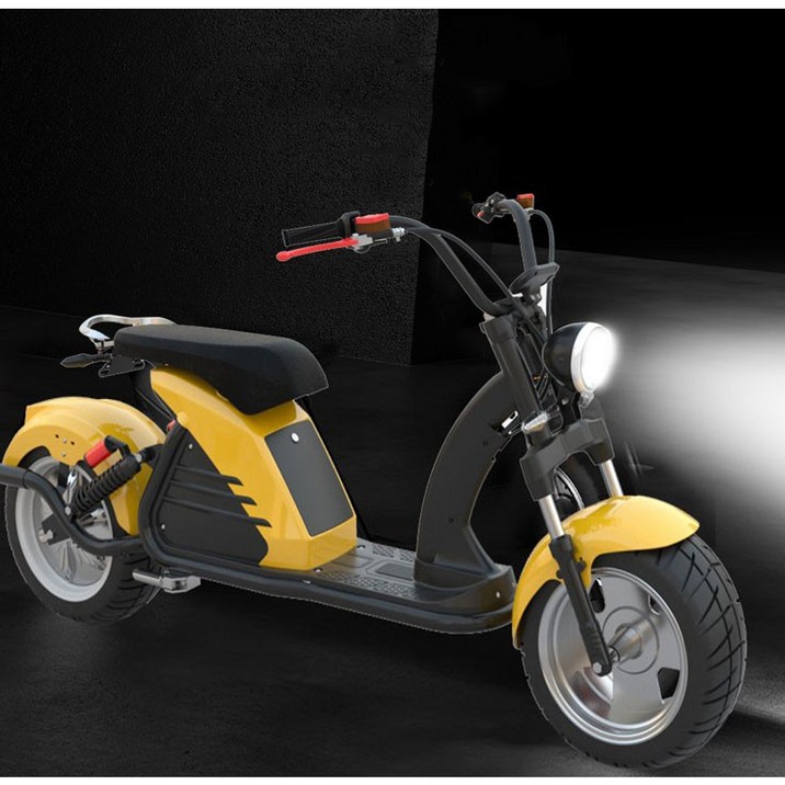 3000W 할리 전기 스쿠터 남녀 공용 2인승 오토바이