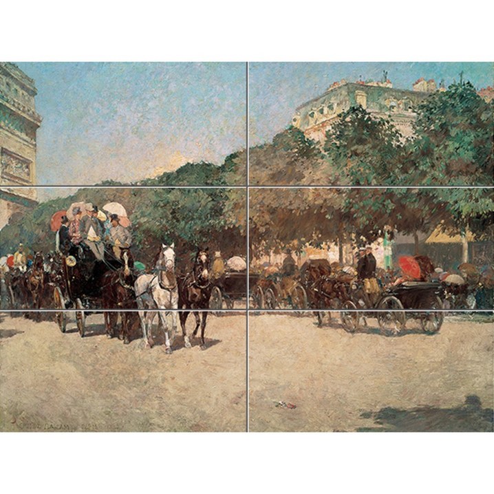 마차가 있는 풍경 StatiWestern170