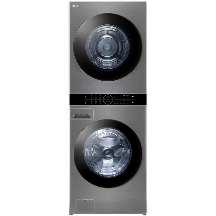 LG 트롬 오브제컬렉션 워시타워 W20VANQ 세탁기 23kg  건조기 20kg 모던 스테인리스 방문설치
