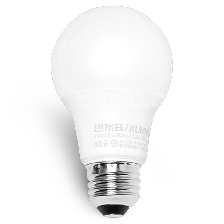 번개표 LED 화이트 전구 8W 번개표 LED 화이트 전구 8W