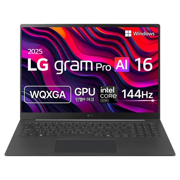 LG전자 2025 그램 프로 AI 16 코어Ultra5 LG전자 2025 그램 프로 AI 16 코어Ultra5