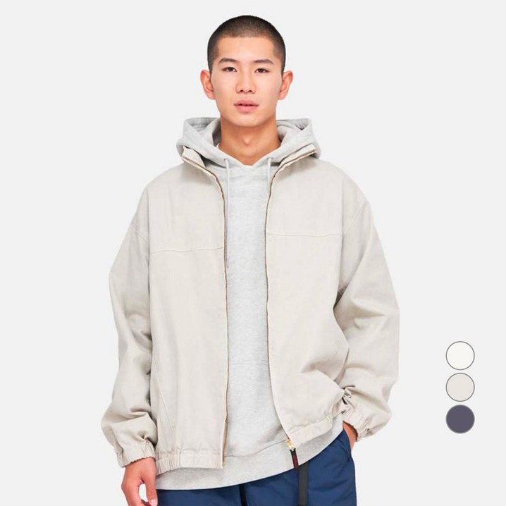 그라미치 남녀공용 트윌 어라운드 면 자켓 G3FMJ002