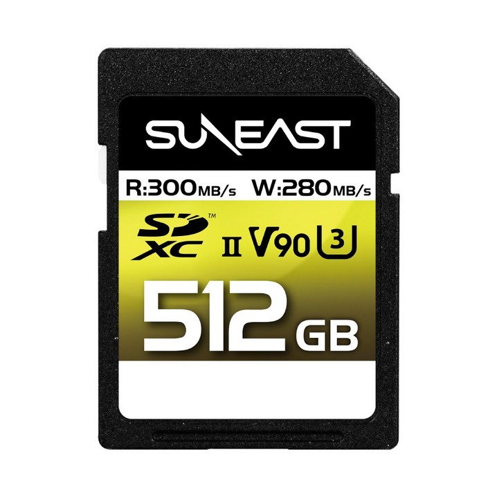 선이스트 얼티메이트 프로 300MBs 2000 배속 메모리카드 SD V90 UHSII, 512GB, 1개