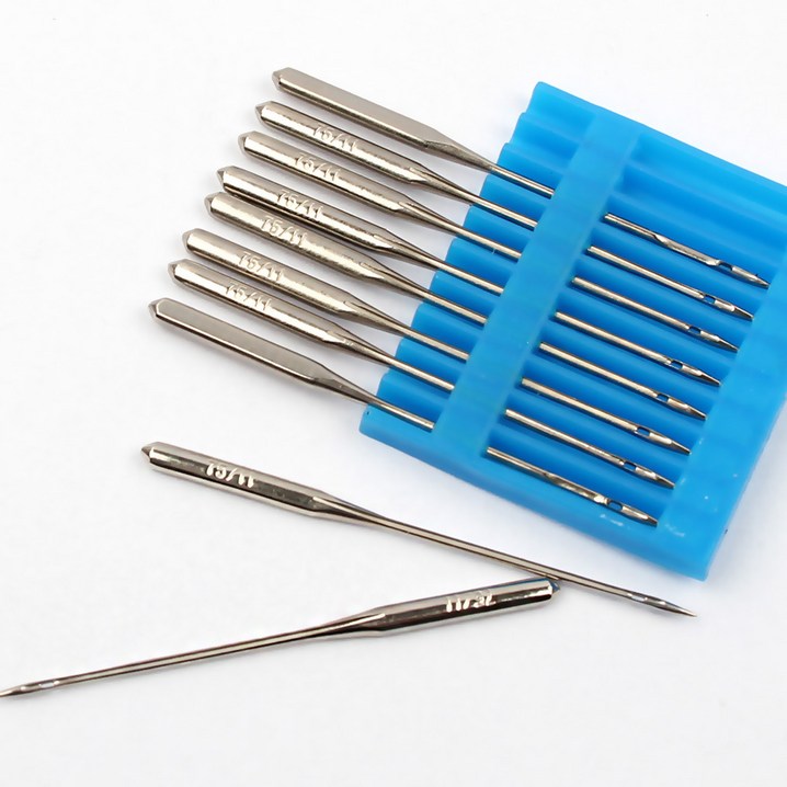 가정용 미싱바늘 재봉틀바늘 브라더 주키 썬스타, 1세트, 가미싱바늘 HA18호10P