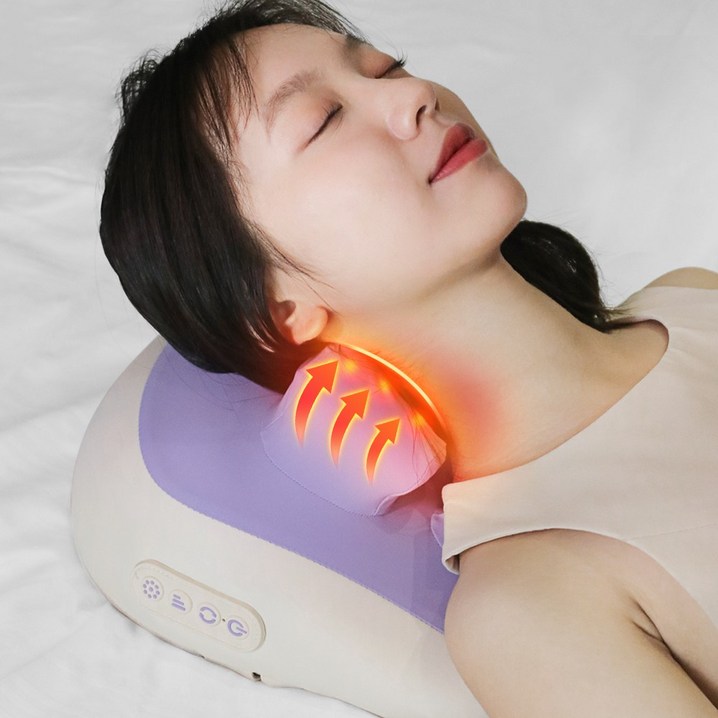 ECOSPACARE 목 어깨 마사지 베개 목 등 허리 손 다리 마사지기 다기능 바디 케어 안마기 USB 충전 온열 다용도 안마 베게 ECOSPACARE 목 어깨 마사지 베개 목 등 허리 손 다리 마사지기 다기능 바디 케어 안마기 USB 충전 온열 다용도 안마 베게