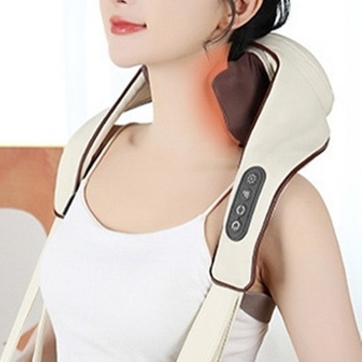 무선 등 뒷목 어깨 마사지기계