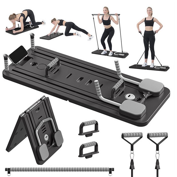 BLACK K7 다기능 ab 슬라이드 복근 운동기 실내 뱃살 코어 운동기구