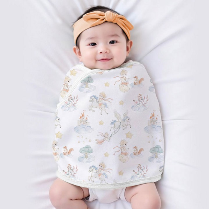 신생아용 스와들 순면 속싸개 S 0~6개월