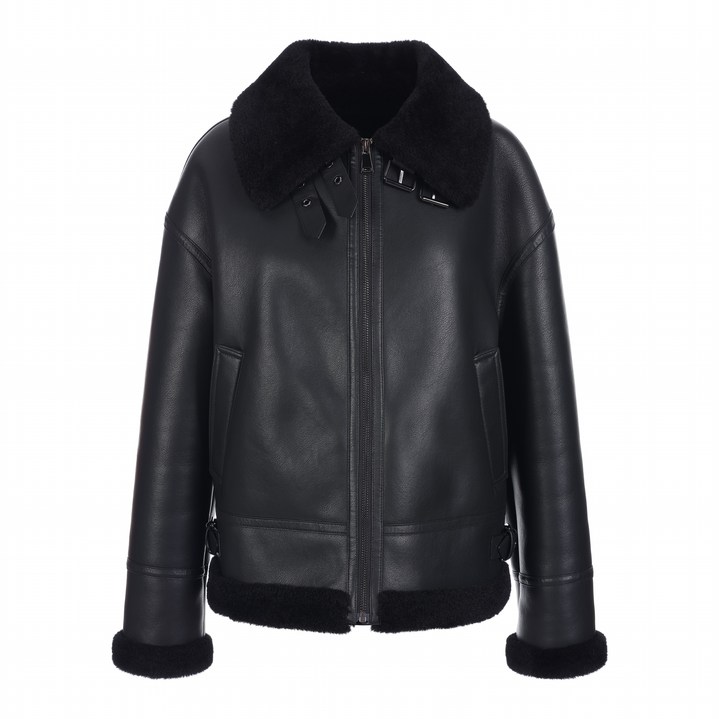 루나코어스 FAUX 가죽 리얼 양모 무스탕_L_ELJ4JK61790