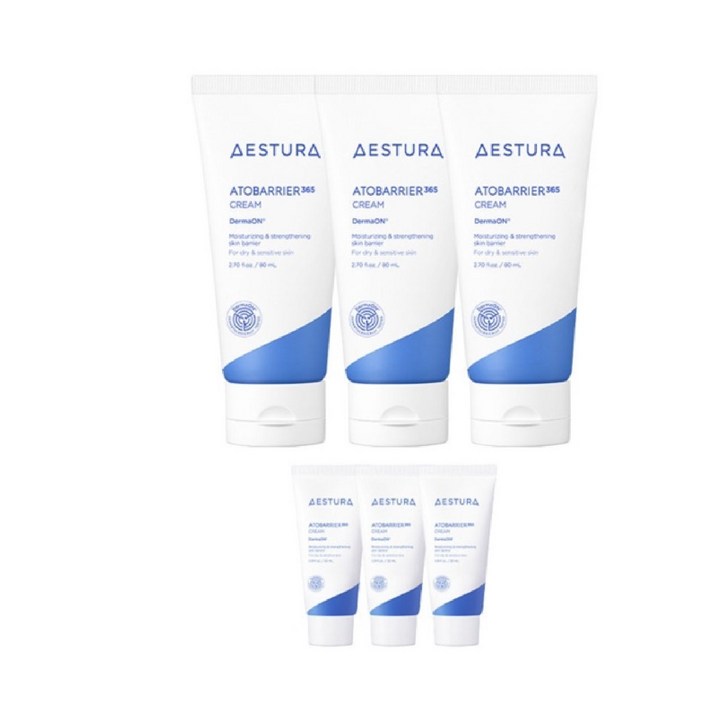 에스트라 아토베리어 365로션 2세대, 3개, 80ml