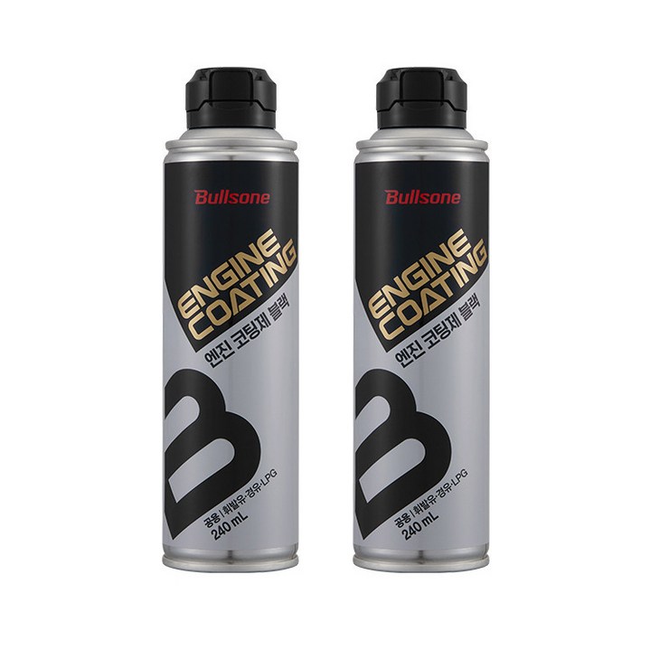불스원 엔진코팅제 블랙 240ml x 2개