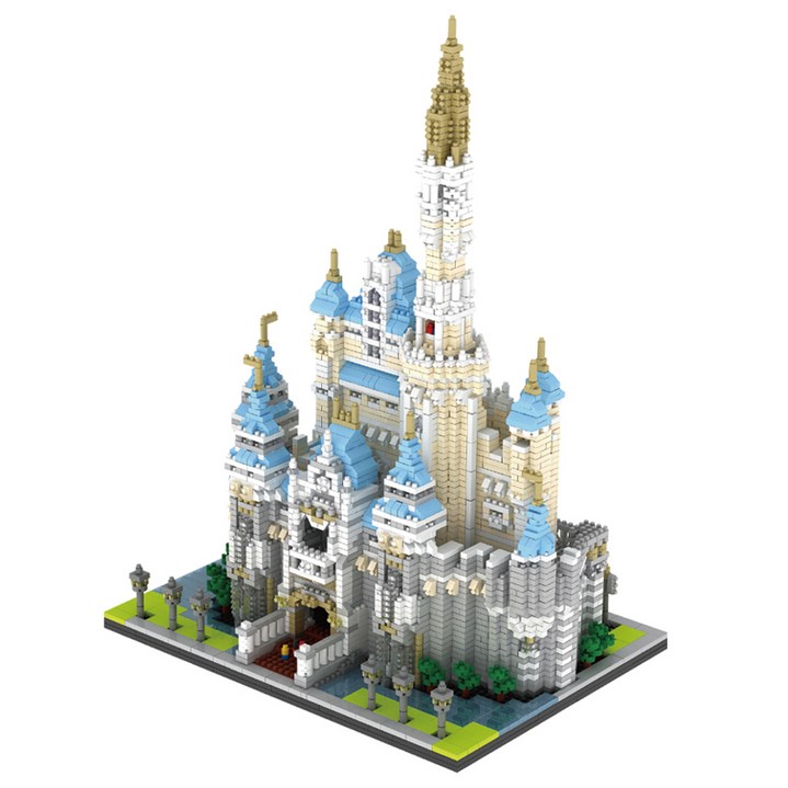 아우라 디즈니성 나노블럭 대형