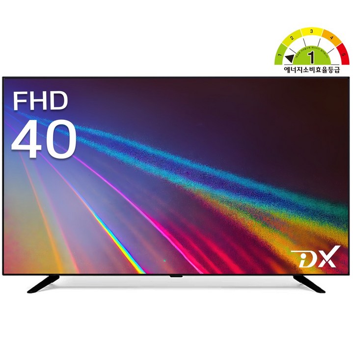 디엑스 1등급 101cm (40인치) 선명한 Full HD LED TV 모니터 D400XFHD, 벽걸이형, 방문설치, D400XFHD, 101cm/40인치