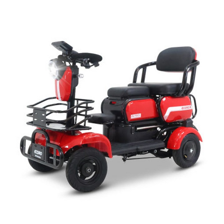 AU테크 에코로 X5 시골 전동바이크 48V 20A, 화이트