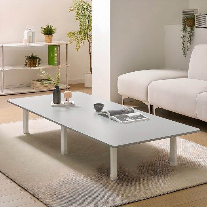 아이캔컴퍼니 국내생산 모모 폴딩 좌식 테이블 4단 높이조절 고객직접설치