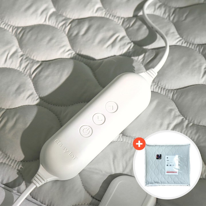 전자파없는 26년형 한일의료기 x 오테너 IOT 그래핀 탄소매트 특허받은 20온스 두툼한 카본매트, 04. 킹 분리난방 160×200, 아이보리