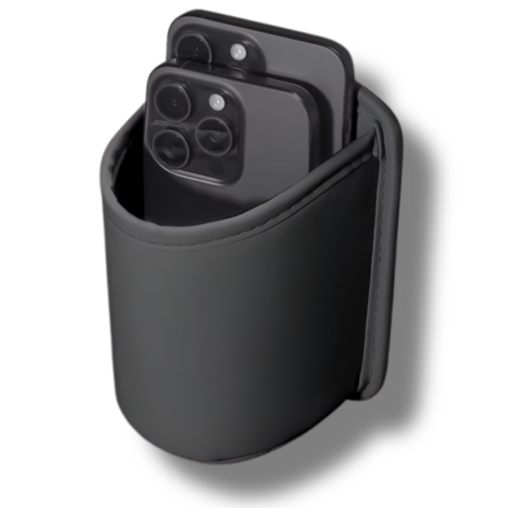 그레비안 가죽고급감 다용도 차량용 컵홀더, 1개