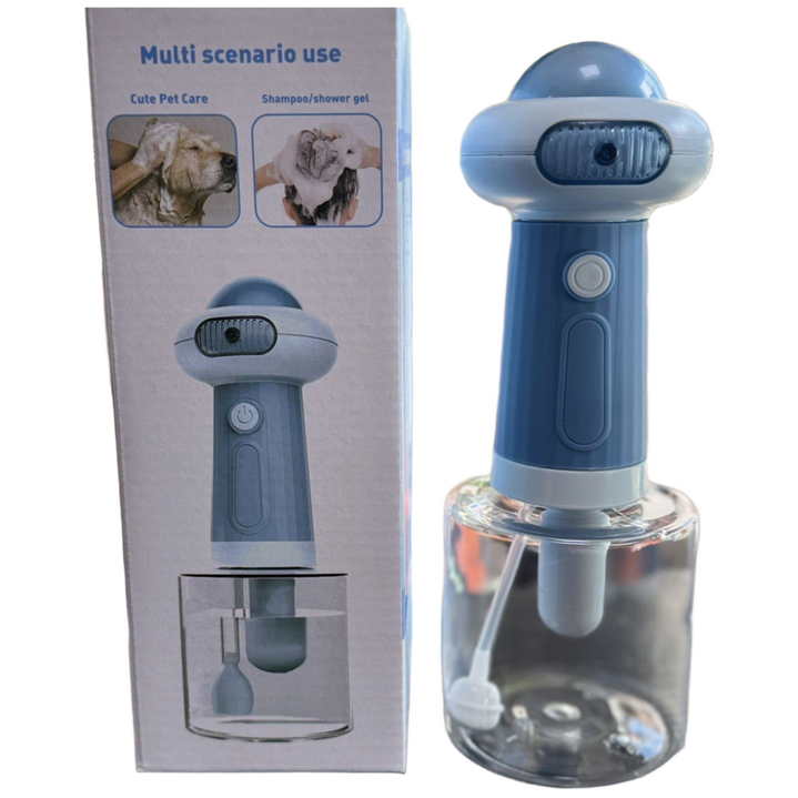 펫 목욕 거품기 거품기 희석 바디워시 자동 거품 프로모션 고양이 강아지 목욕 거품기, 1개