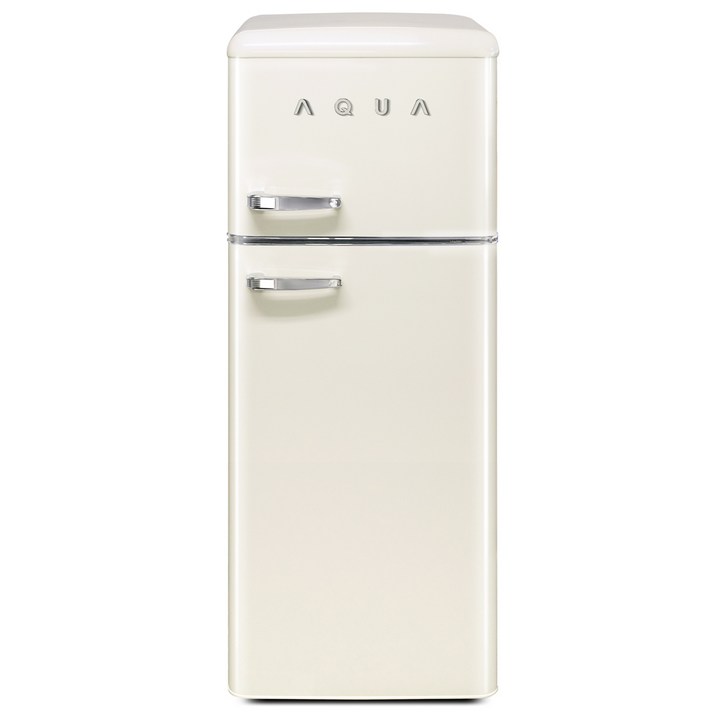 스메그냉장고 하이얼 레트로 냉장고 212L 방문설치, 크림 아이보리, ART213MDI