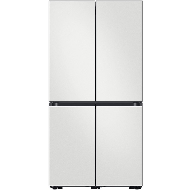 1등급냉장고 삼성전자 비스포크 프리스탠딩 4도어 냉장고 875L 방문설치, 코타 화이트, RF85B911101