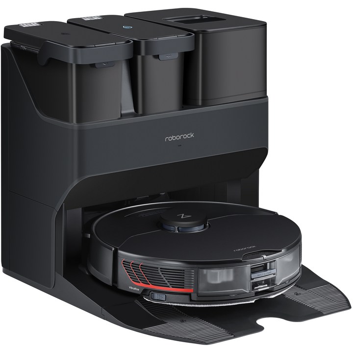 로보락 S7 Max V Ultra 로봇청소기 S270RR + 엠티워시필도크 EWFD01HRR, 블랙, S270RR(로봇청소기), EWFD01HRR(도크)