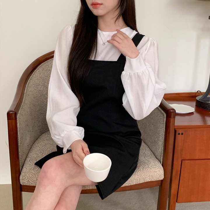 마린티 베이직 무지 미니 나시 원피스 cpops8473k2c