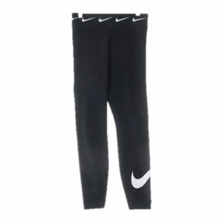 기타 6143 NIKE블랙 면혼방 허리로고레깅스 [M]