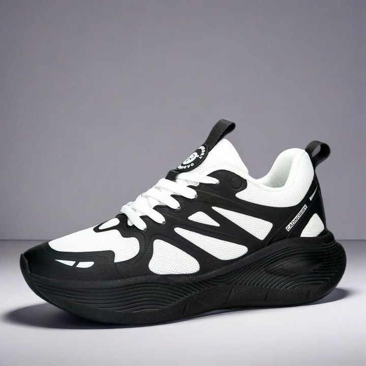 JLVJ 남자 편안한 스니커즈 남성 헬스 운동화 패션 통기 초경량 러닝화