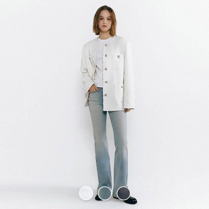 지오다노 415551 여 롱 부츠컷 청바지5cm 3131828