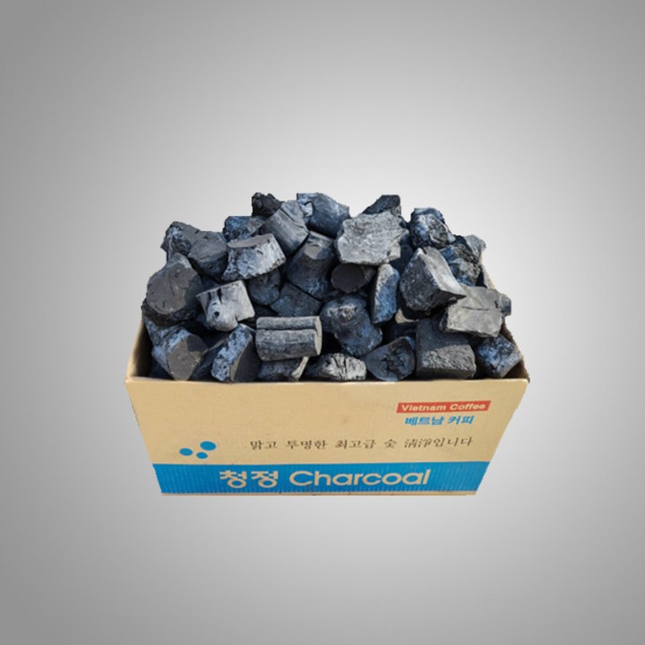 청정 커피나무 숯 비장탄 M10kg 1박스, 1개